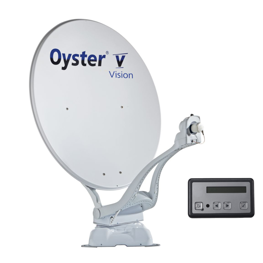 ten Haaft Sat-Anlage Oyster V Vision 85 weiß