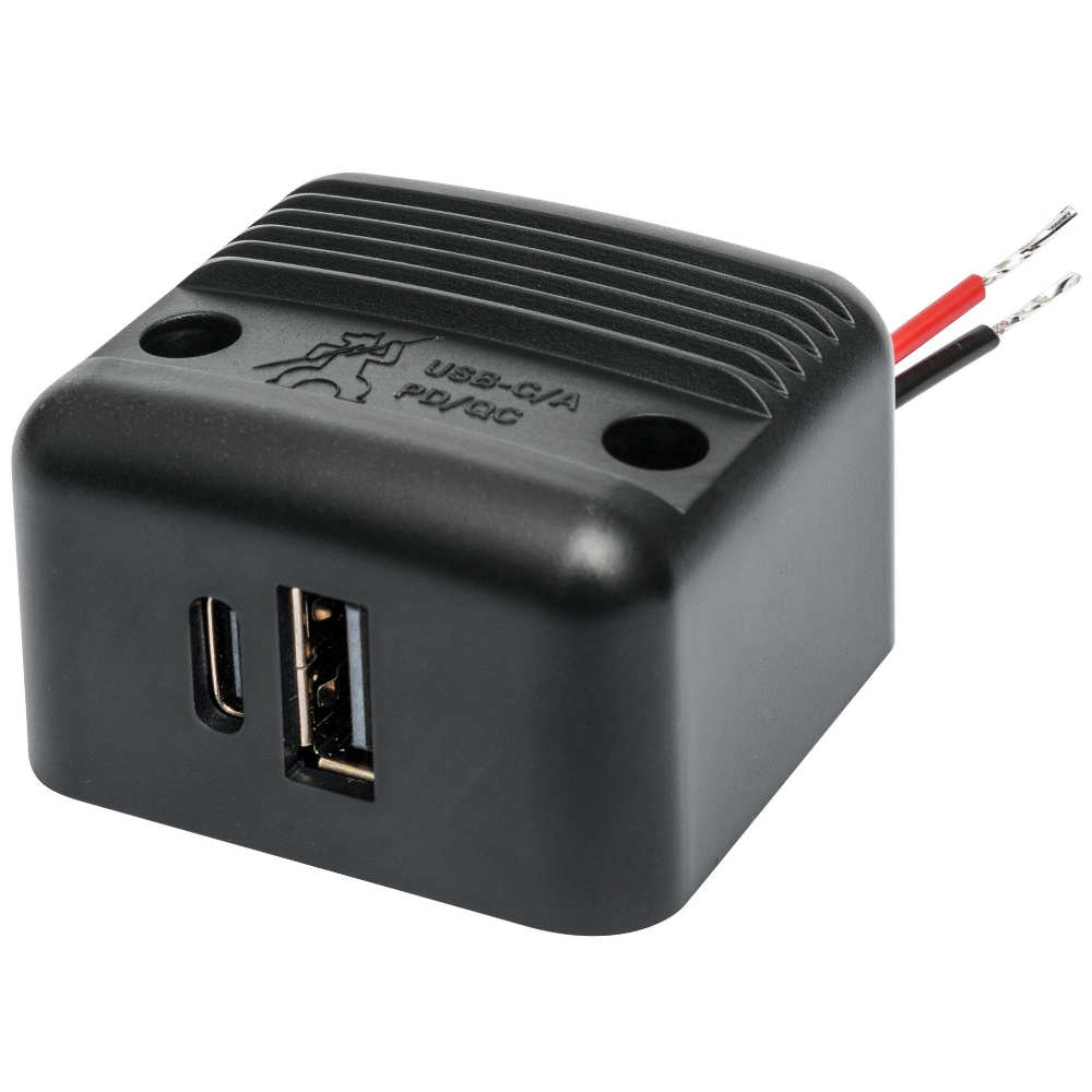 Procar Aufbausteckdose Power USB-C/USB-A