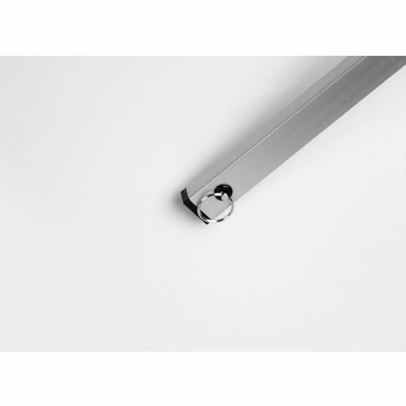Wäschespinne Premium silber