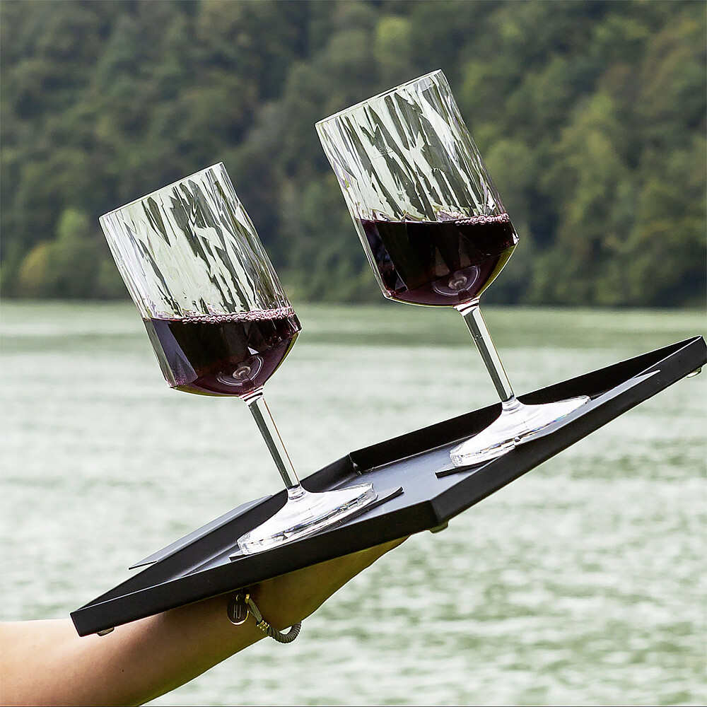 Silwy Magnet-Kunststoffgläser Wein 200 ml, 2er-Set