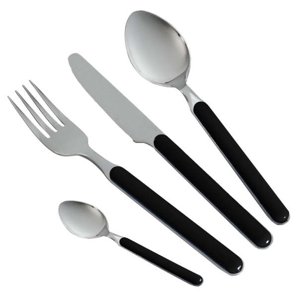 Brunner Besteckset Delice, 16-teilig schwarz