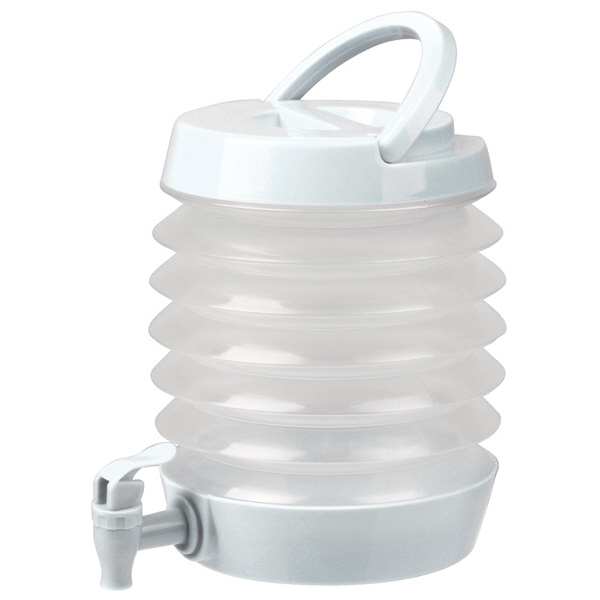 Camp4 faltbarer Wasserspender 3,5 Liter, weiß