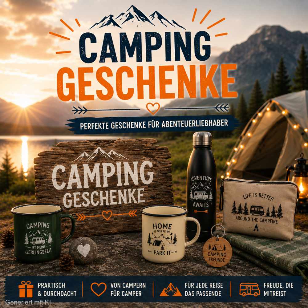 Geschenkideen für Camping-Fans