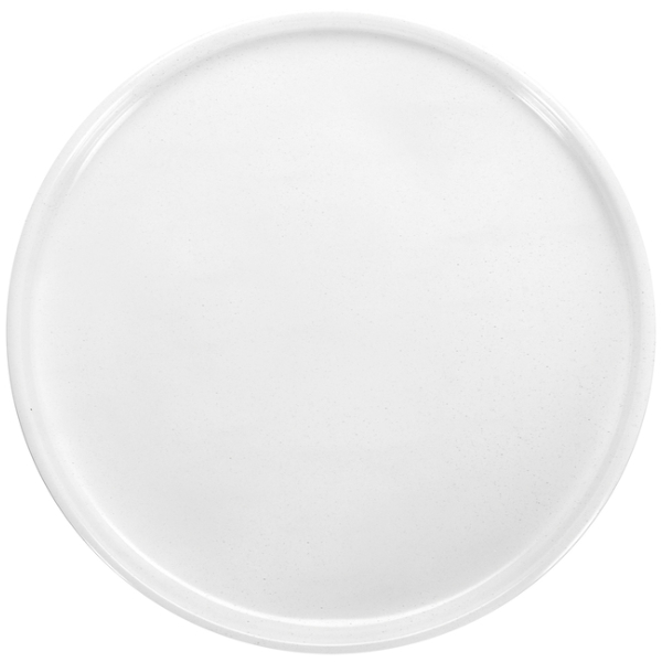 Brunner Dessertteller Odette 19 cm, weiß/grau