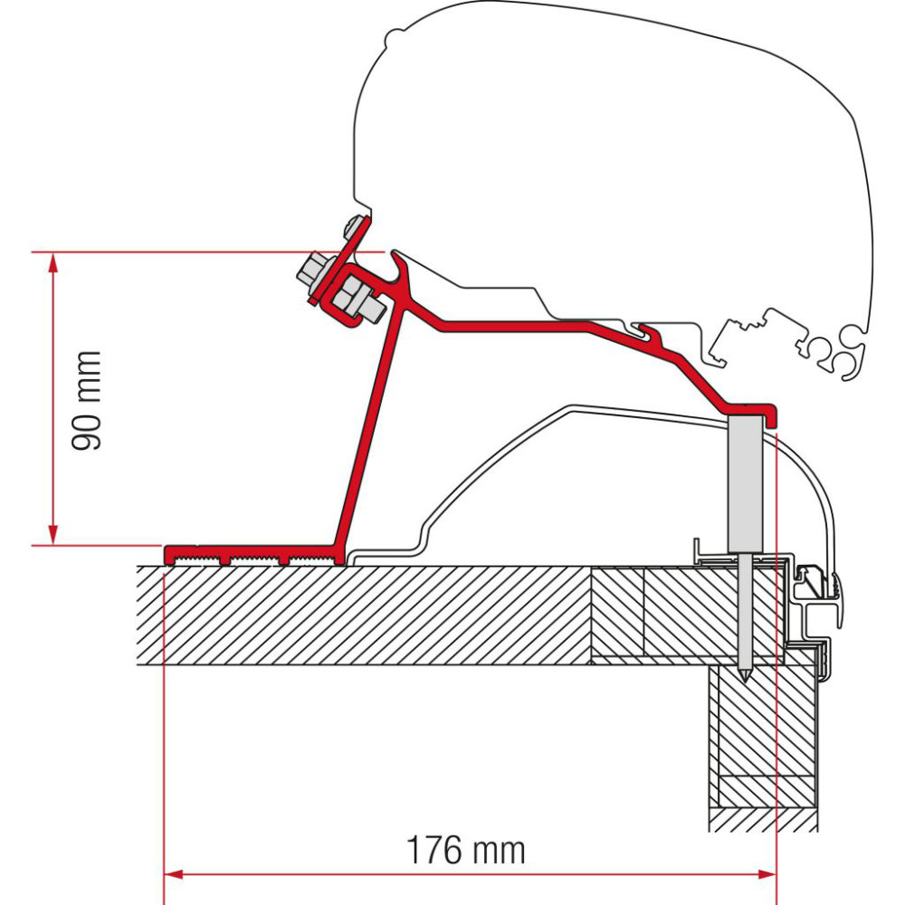 Fiamma Kit F80/65 Hobby Caravan ab 2014