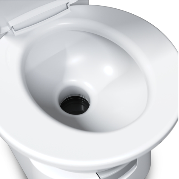 Dometic Kassettentoilette CTES4110 mit Spülwassertank 19 l, weiß