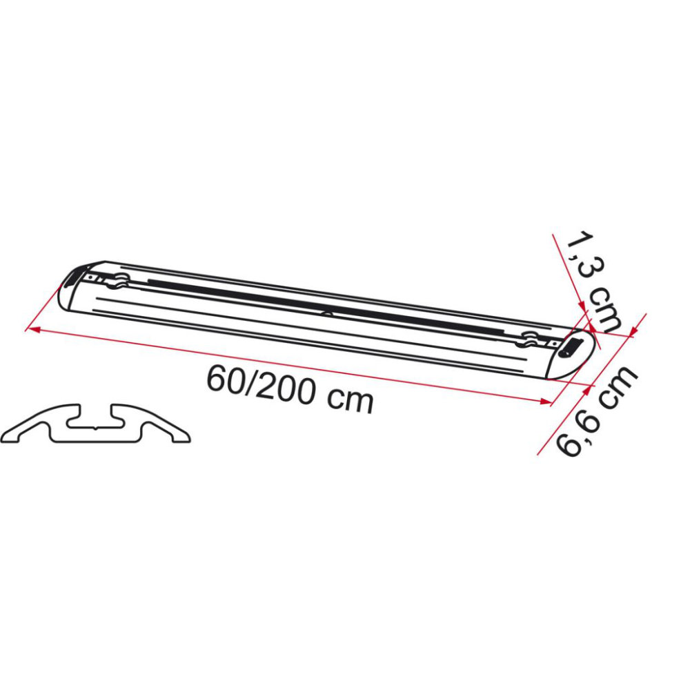 Fiamma Garage Bars Premium 200