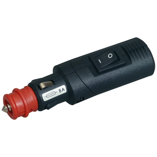 Procar Winkelbarer Sicherheits-Universalstecker 8 Ampere