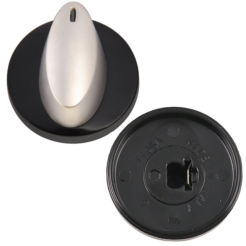 Can Bedienknopf schwarz/chrom für Kocher und Kombinationen (Nr. C-4000260)