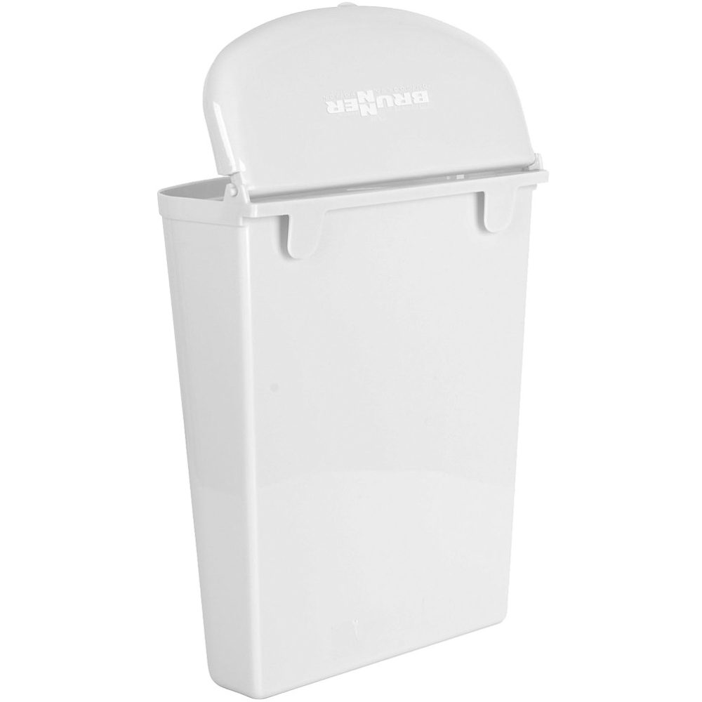 Brunner Abfallbehälter Pillar XL 10 Liter, weiß
