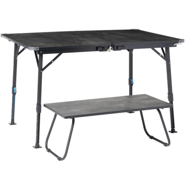 Defa Europe Tisch Flex 3-in-1, schwarz in Mamoroptik