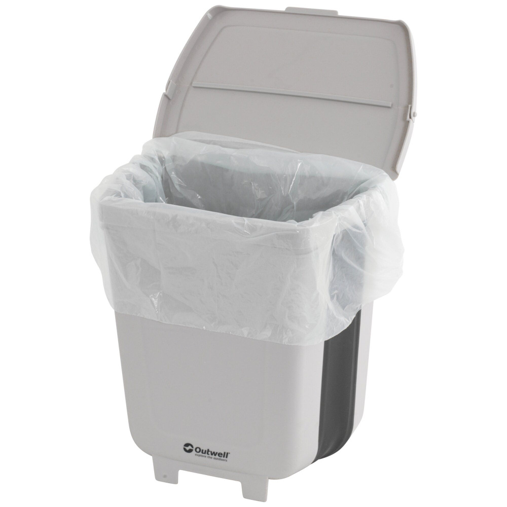 Outwell Abfalleimer Collaps faltbar mit Deckel, 8 l