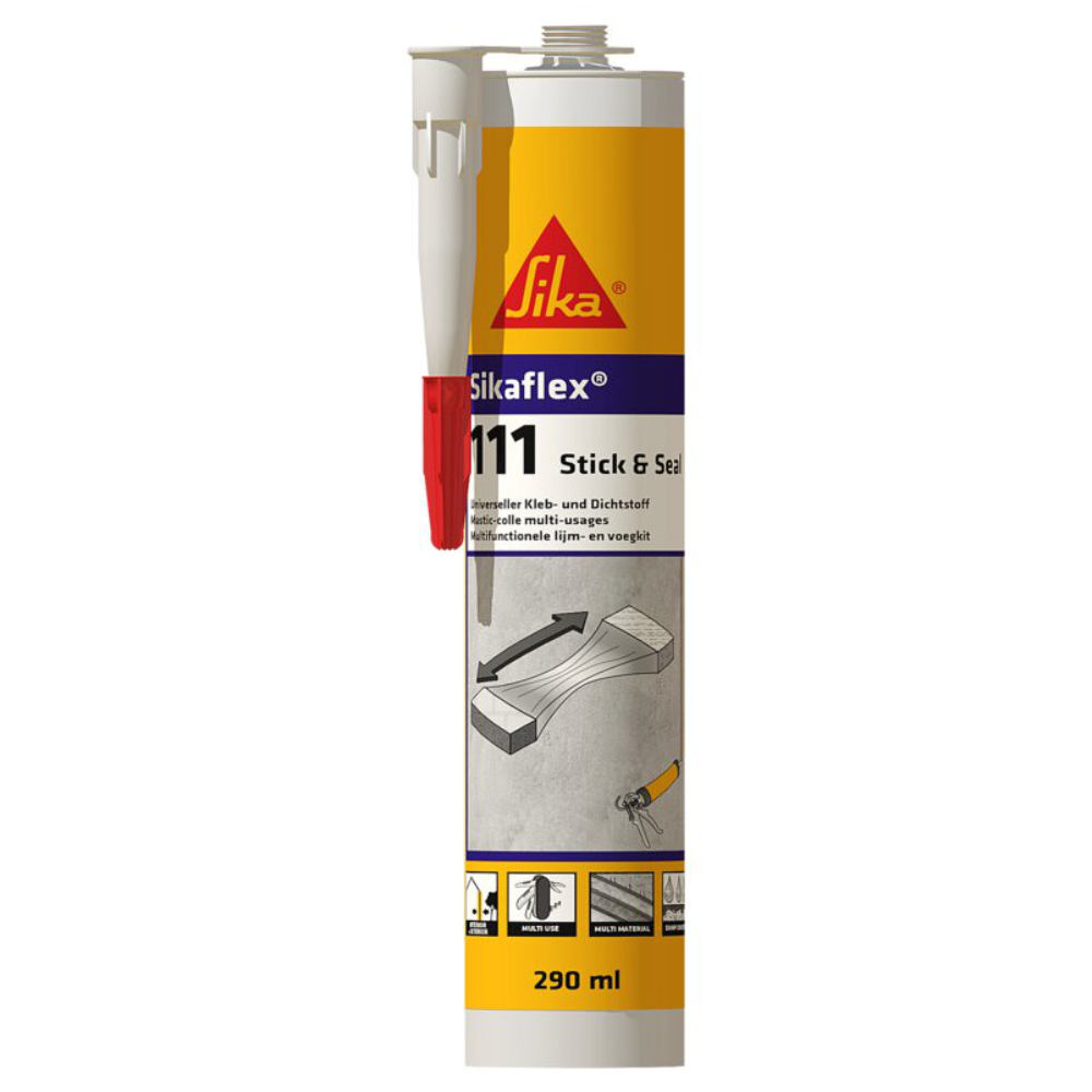 Sikaflex 111 Stick & Seal weiss, 300 ml