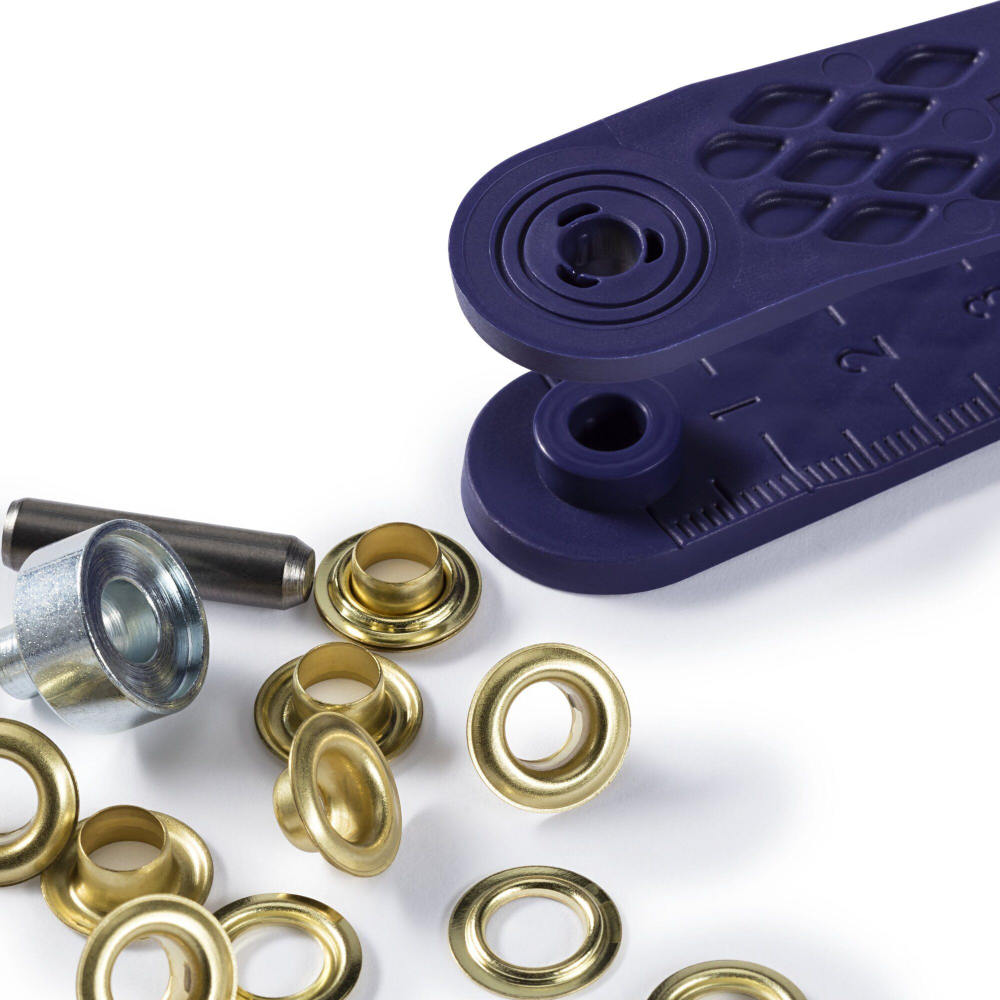 Prym Ösen mit Scheiben 5 mm, 40 Stück