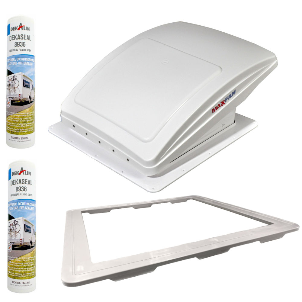 Maxxair MaxxFan Deluxe weiß - Ducato Set