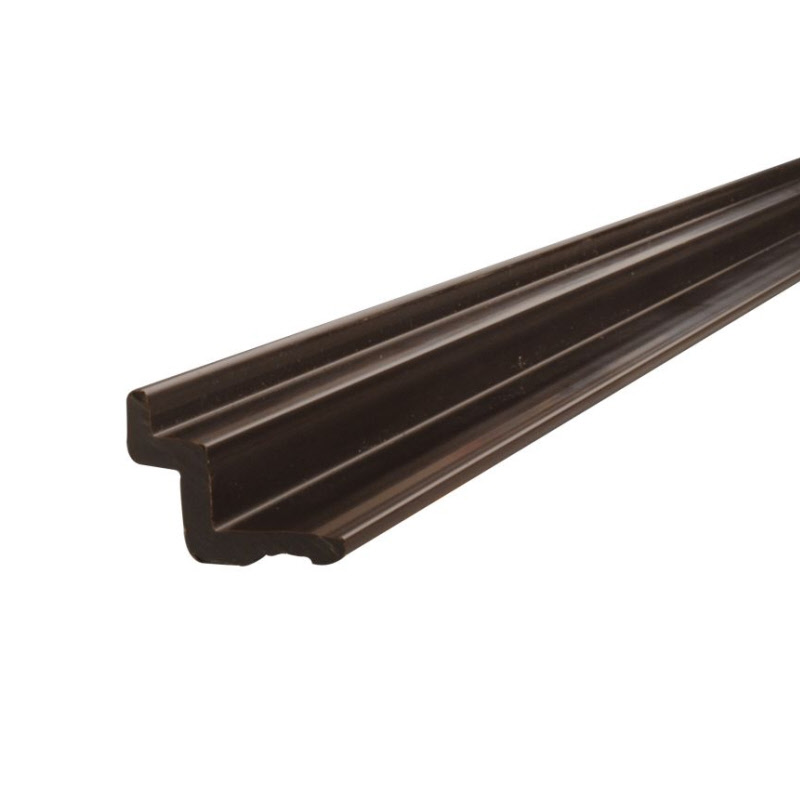 Fawo Tischscharnierleiste 55 cm Kunststoff, dunkelbraun