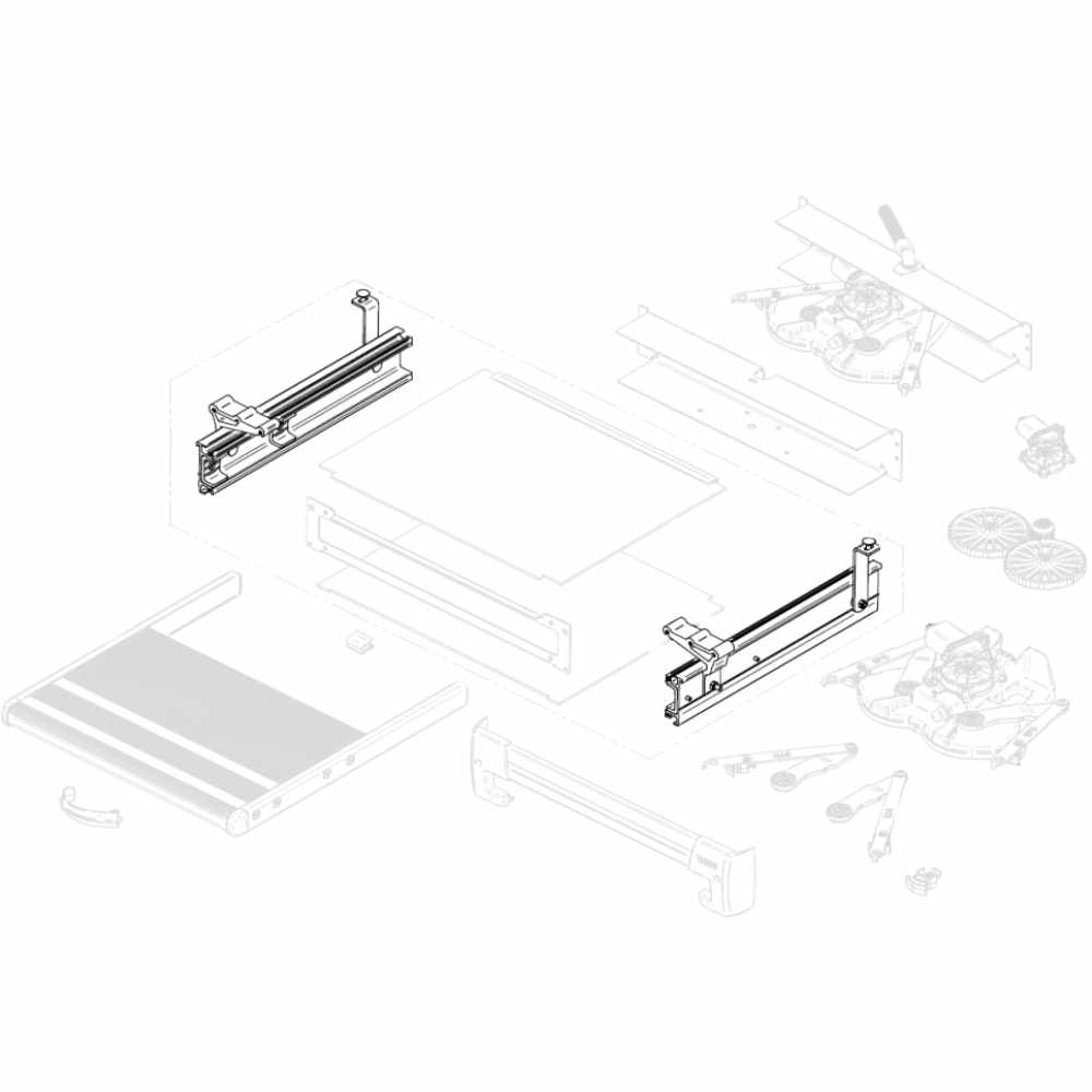 Thule Montagerahmen für Slide-Out Step G2 Ducato ab 2022