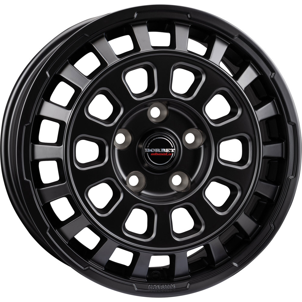 Borbet Alufelge CW7, Fiat Ducato, 7,5x18 Zoll black matt,