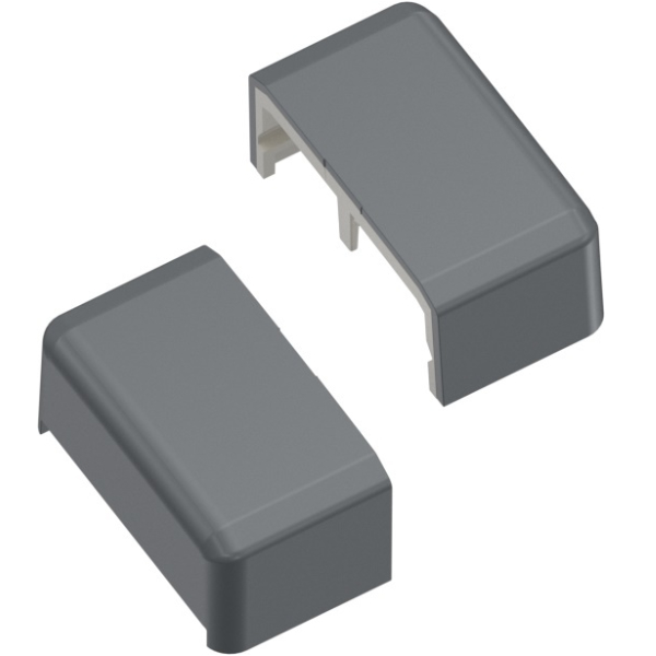Jokon Abdeckkappen für Serie L 250 Farbe chrom, 2 Stück
