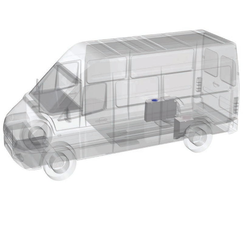 Aplast Trinkwassertank 65l, VW T6/5 und Ford Transit
