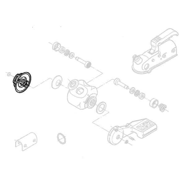 AL-KO Handrad montiert zu AKS 1300 (Nr. 1225285)