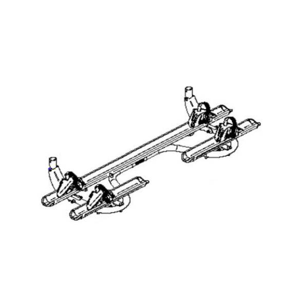 Thule Schienenbügel Caravan Superb XT SV, schwarz (Nr. 1500603224)