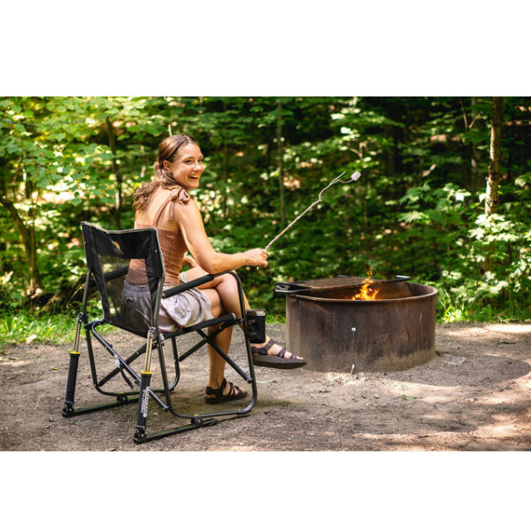 GCI Outdoor Schaukelstuhl Freestyle Rocker Farbe Black