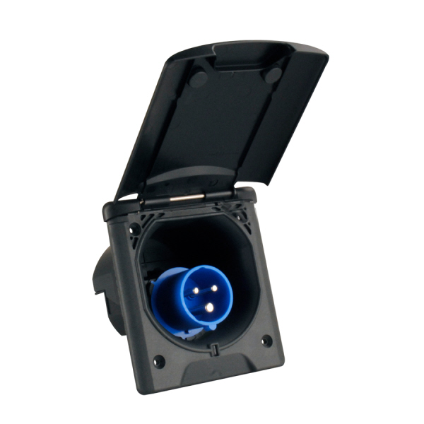ABL Einspeisungsstecker 13 CEE17 schwarz
