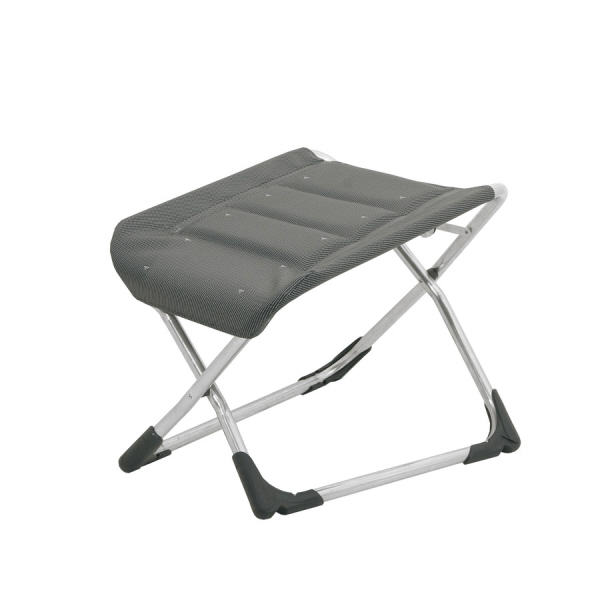 Crespo Fußauflage Deluxe anthrazit, freistehend, gepolstert