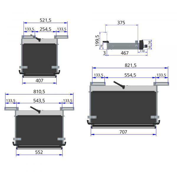 Thule Trittstufe G2 12V Slide-Out  für VW Crafter ab Bj. 2017