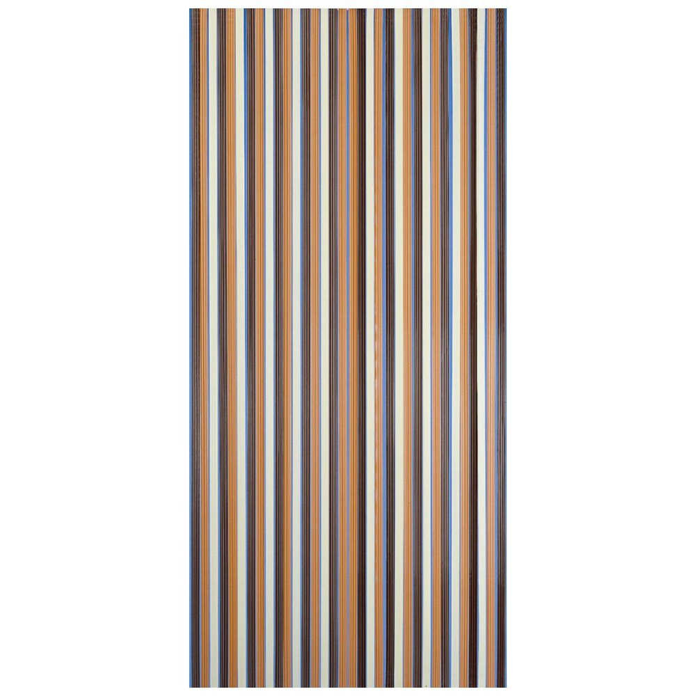 CONACORD Streifenvorhang, 90 x 200 cm braun-beige