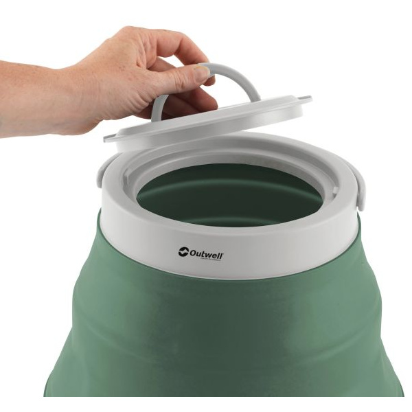 Outwell Collaps Wasserkanister mit Ablasshahn 12 l, dunkelgrün