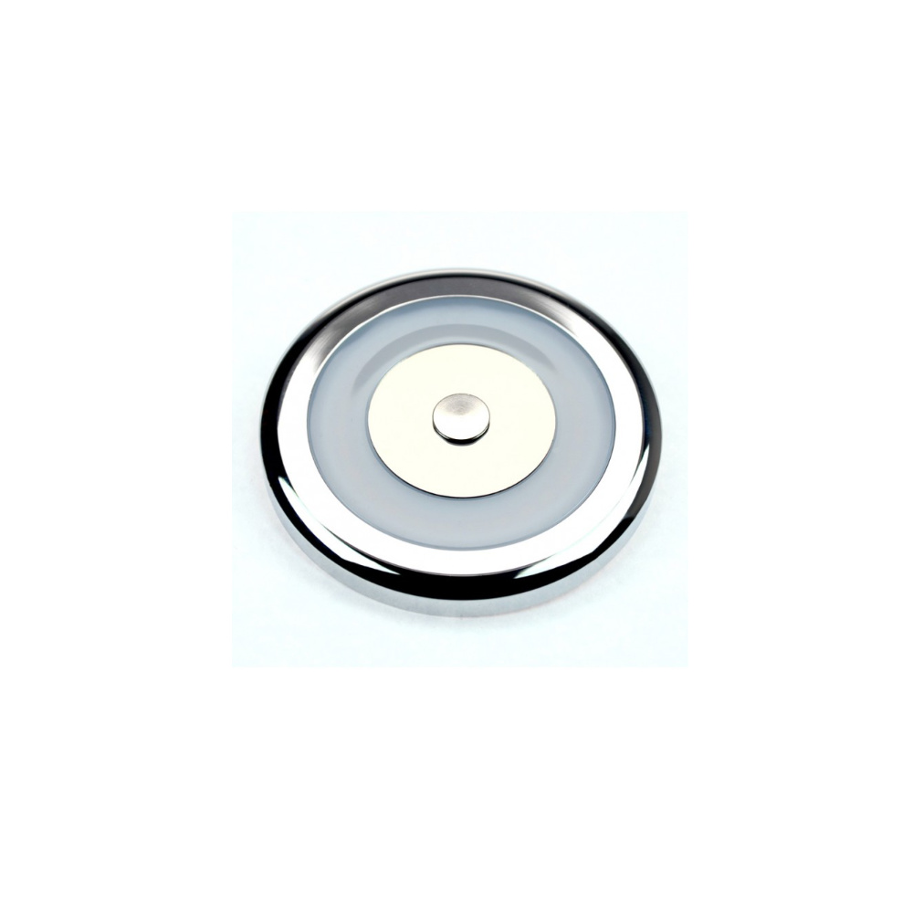 David LED Einbauleuchte mit Touchdimmer, 7 cm, 27 SMD - chrom glänzend