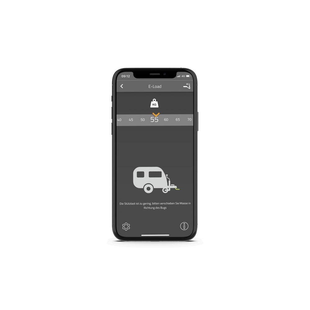 E-Trailer E-Load für Stützlast
