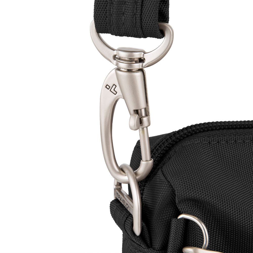 Travelon Umhängetasche Diebstahlsicher schwarz Crossbody Classic