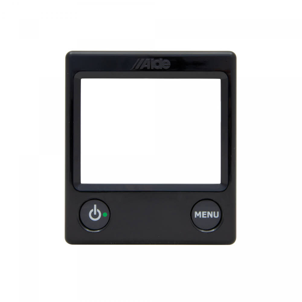 Alde Frontblende Rahmen Fb. schwarz zu 3020114 und 3010613