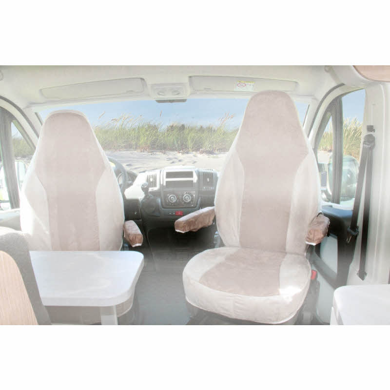 Hindermann Schonbezug für Armlehnen Originalsitz Fiat Ducato ab Baujahr 07/2006,