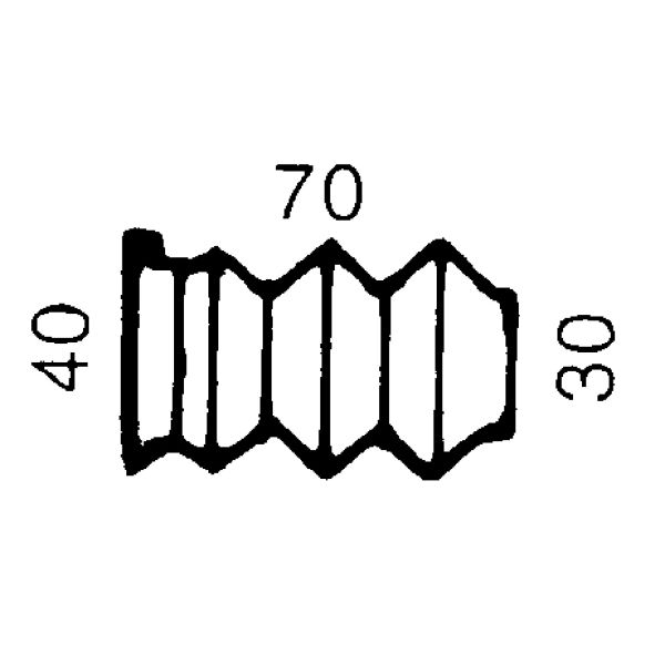 Faltenbalg für AL-KO 70/30