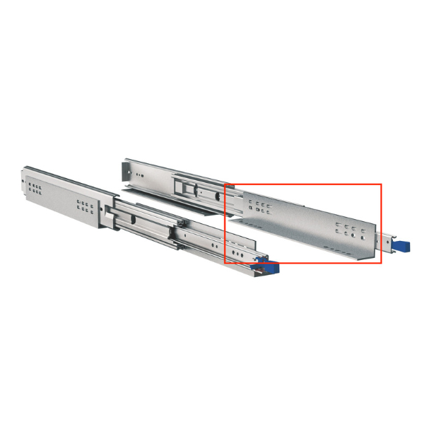 Carbest Befestigung für Vollauszug Länge 305 mm, 2 x L-Winkel