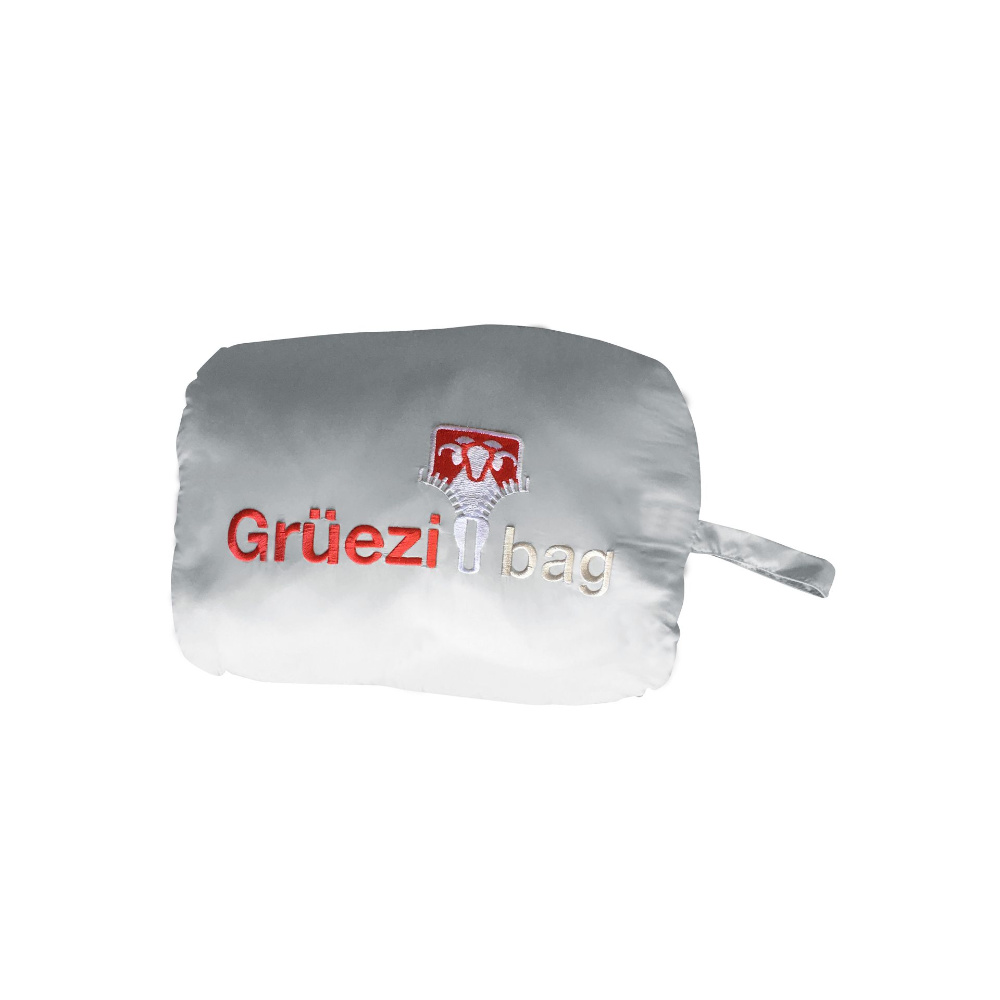 Grüezi-Bag Zusatzsack Feater Light hellgrau