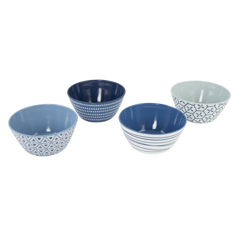 bo-camp Geschirrset Mix and Match Blue Ocean 16-tlg.
