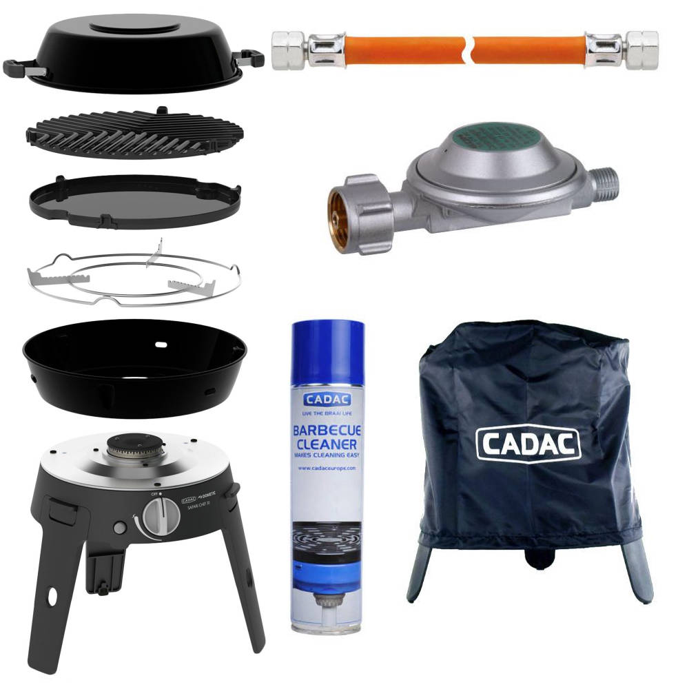 Cadac Safari Chef 30 LP, 50 mbar - Komplettset