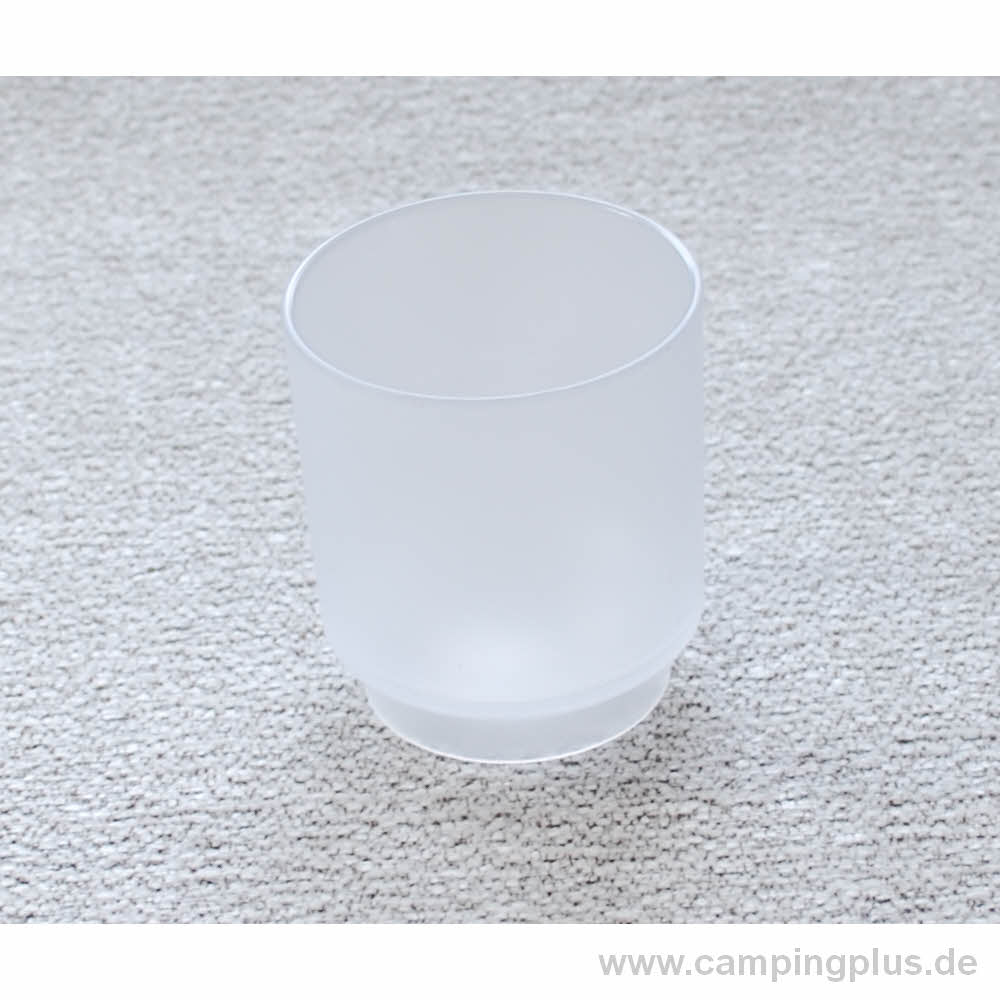 Hobby Zahnputzbecher mattglas, Durchmesser 72 mm (2010 - 2024)