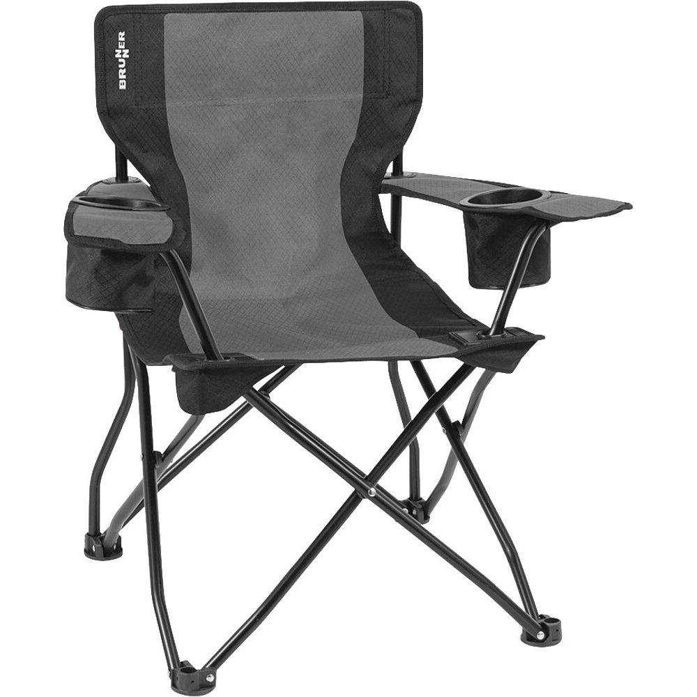 Brunner Faltstuhl Action Armchair Equiframe, schwarz, grau
