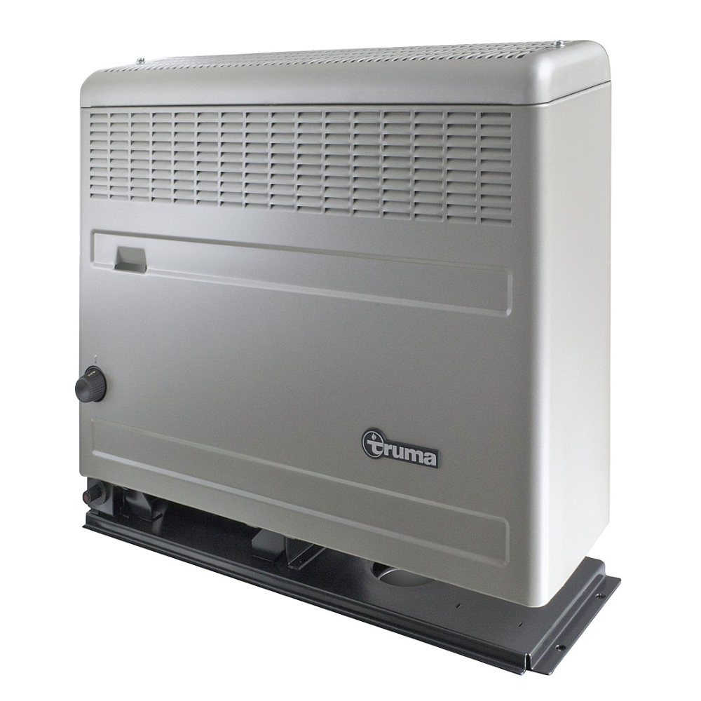 Truma Trumatic S 2200 Titan m. Zündautomat, Bedienknopf rechts, Abgasrohr links