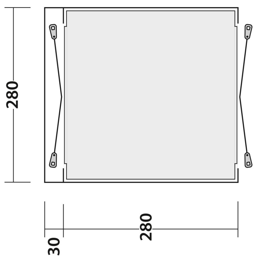 Easy Camp Busvorzelt Fairfields - 290 x 290 x 210 cm