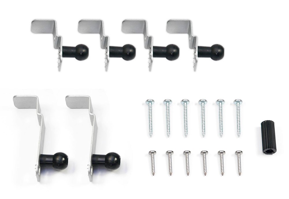 Remis Befestigungsklammernsatz 400 x 400 für Remis DS 24-35 mm (Nr. 10033503)