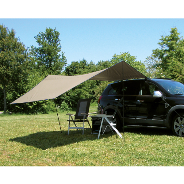Euro Trail Sonnensegel Tarp Carside, 365 x 365 cm