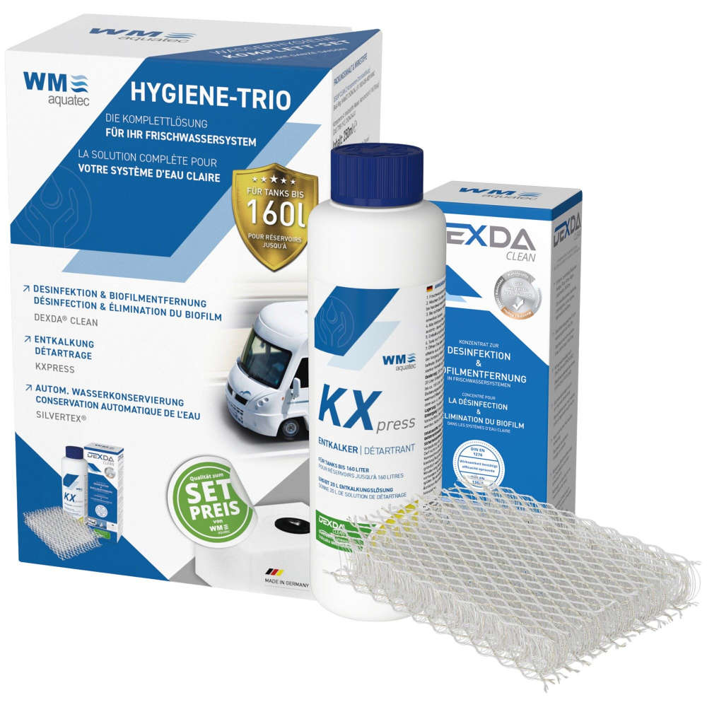 WM aquatec Hygiene-Trio für Tanks bis 160 l