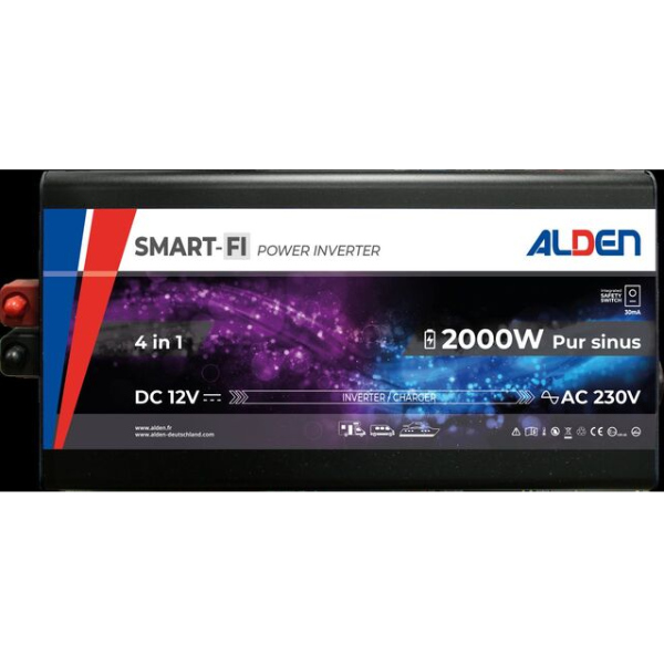 Alden 5 in 1 Smart FI Power Inverter Sinus